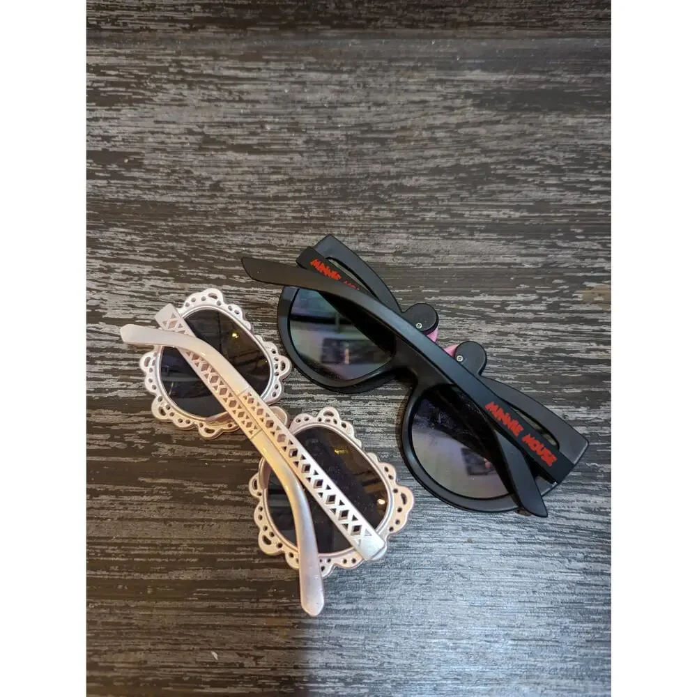 Minnie mouse girl's sunglasses set of two